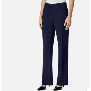 TOMMY HILFIGER Women's Solid Princeton Boot-leg Dress Pants size 12